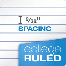 Load image into Gallery viewer, TOPS Oxford 1-Subject 5 X 7.75 College Ruled 80 811167 Blue Cover
